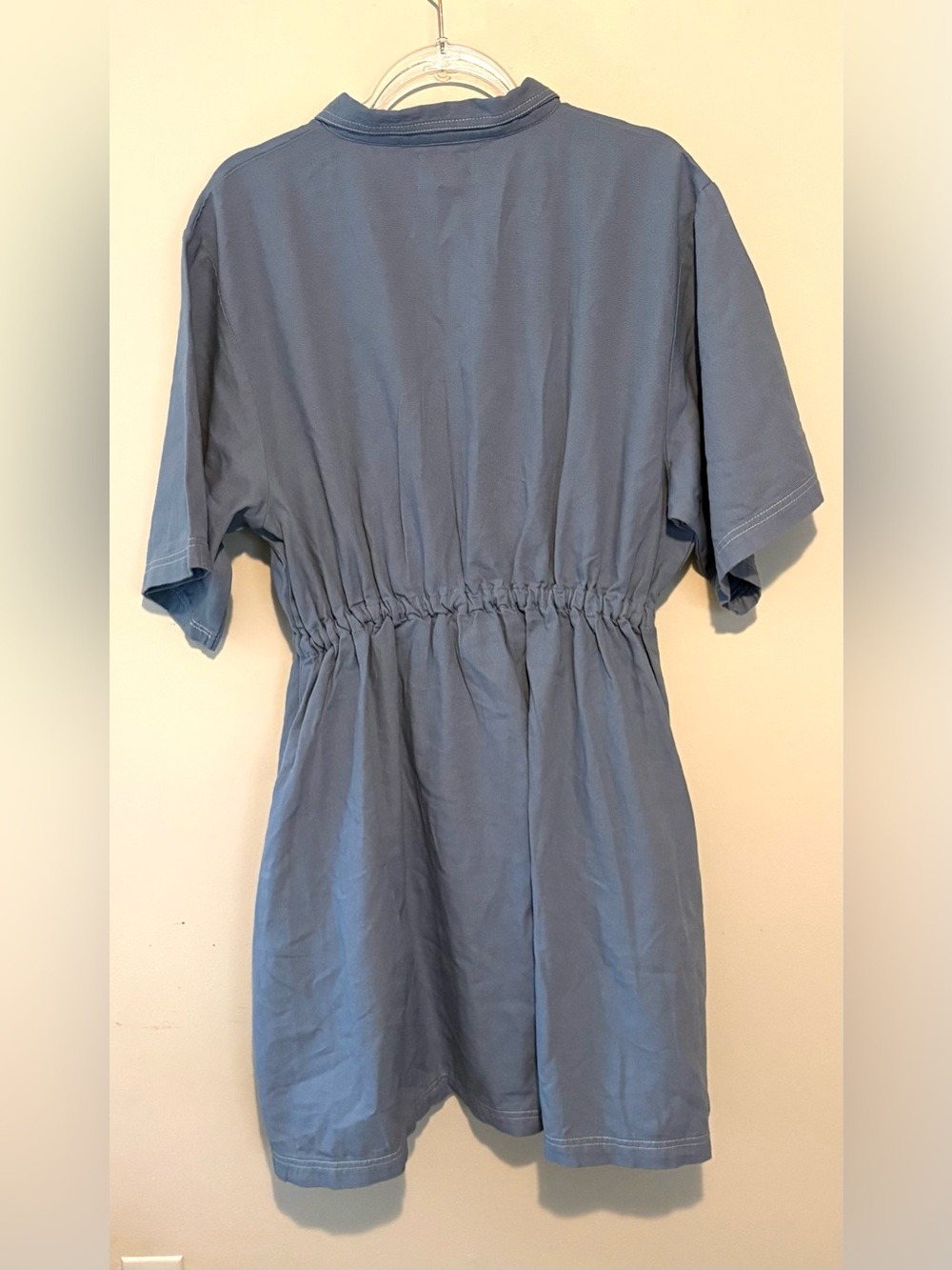 New Noble utility dress in pebble blue - Picture 7 of 9